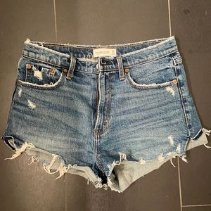 A&F High Rise Mom Short